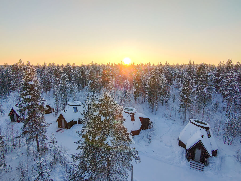 tower room aurora village oy ivalo finland _ laugh travel eat