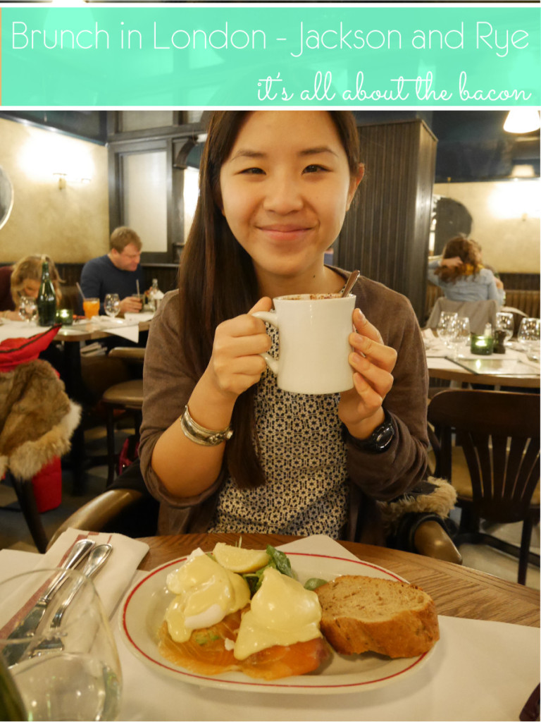 Bruching in London Jackson and Rye it's all about the bacon Laugh