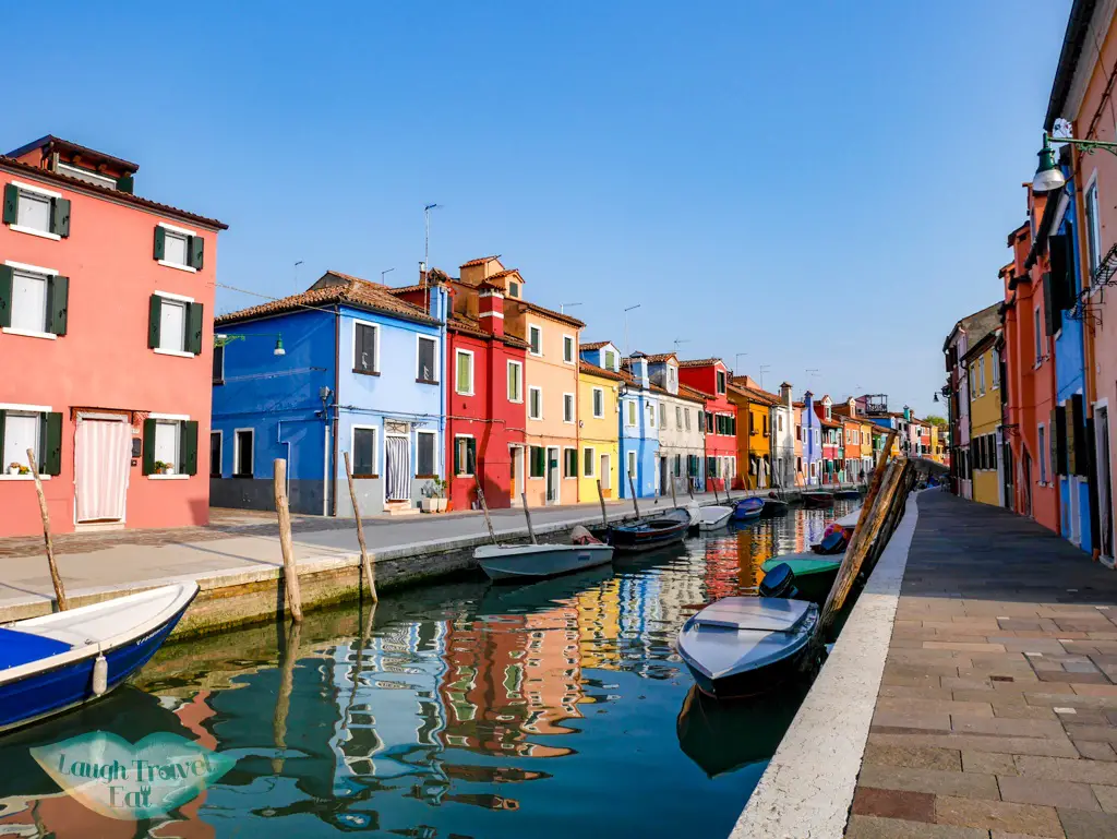 burano colourful houses Venice Italy - laugh travel eat