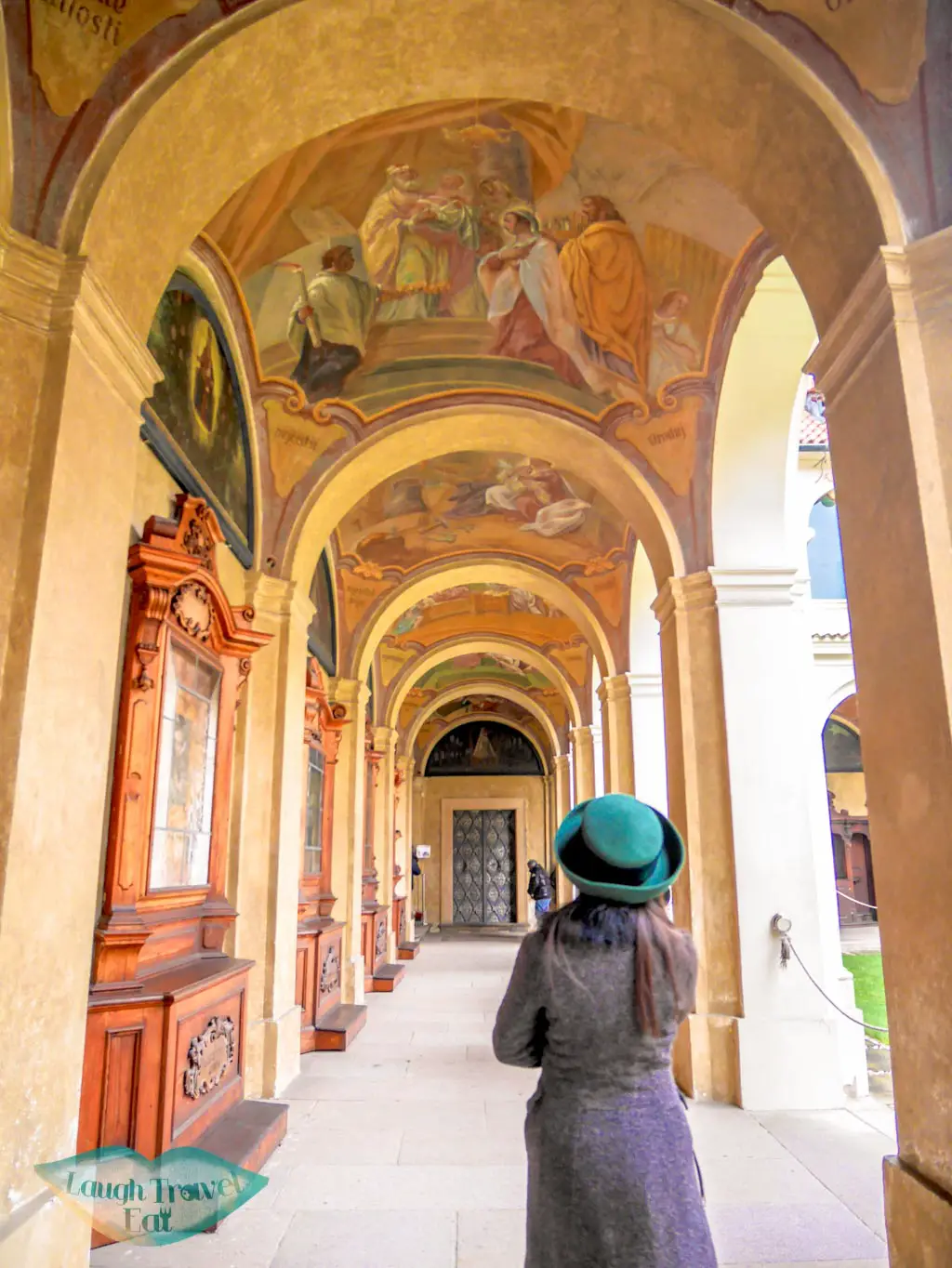gallery inside Loreto Church Prague Czech Republic Europe - laugh travel eat