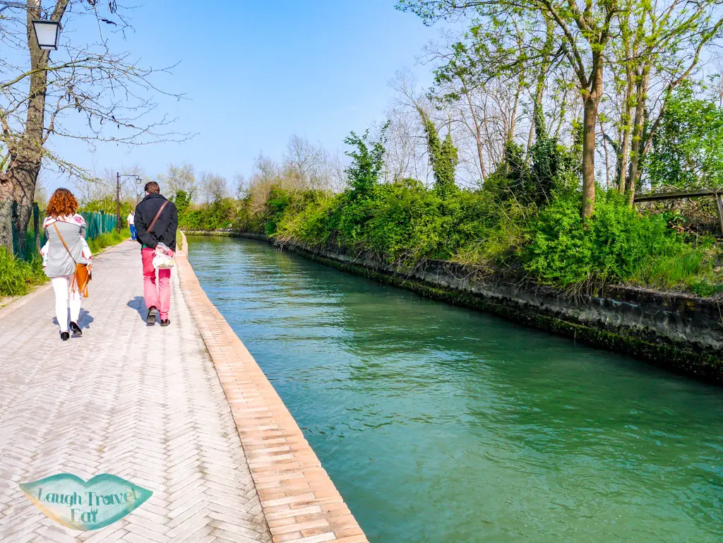 landing at torcello three island tour Venice Italy - laugh travel eat