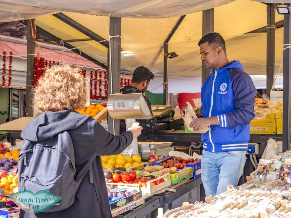 rialto market stop the tour guide food tour venice italy - laugh travel eat