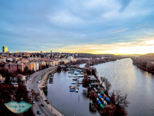 view from Vyshrad Prague Czech Republic Europe - laugh travel eat