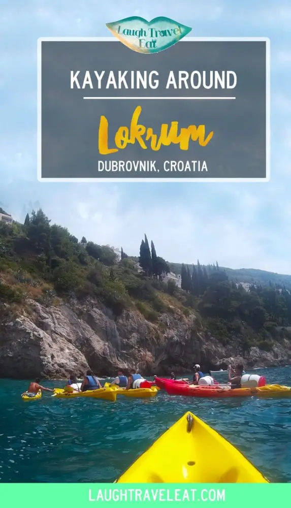 Kayaking in Lokrum, Dubrovnik, Croatia | Laugh Travel Eat