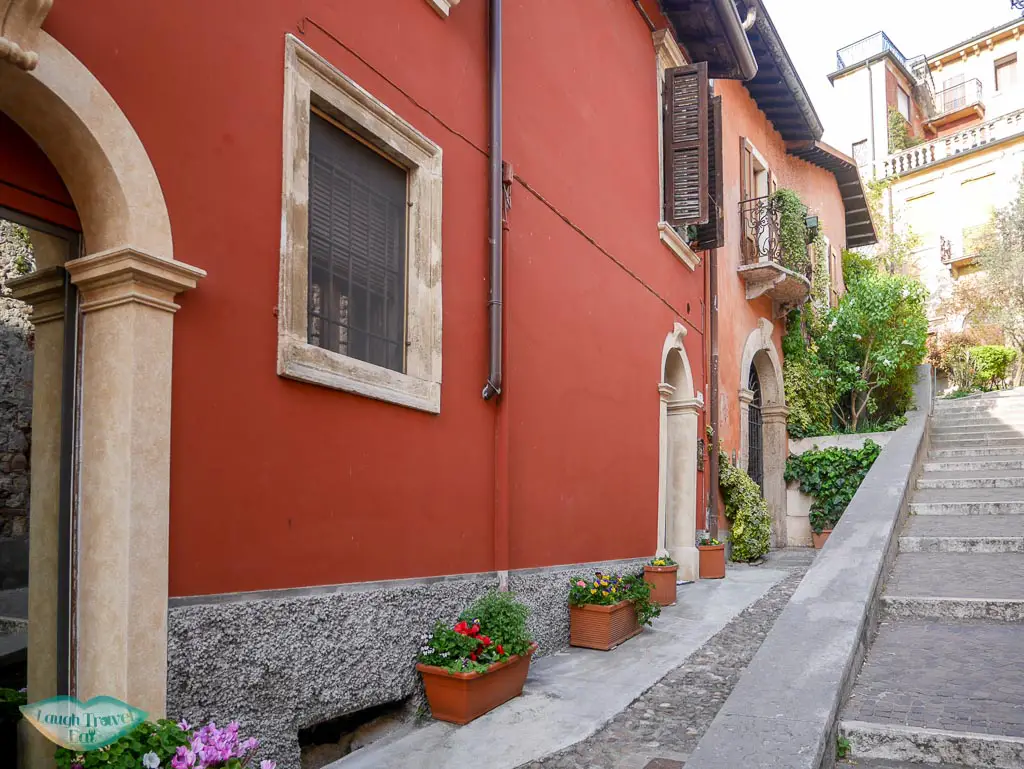 path up to castel san pietro verona italy | Laugh Travel Eat