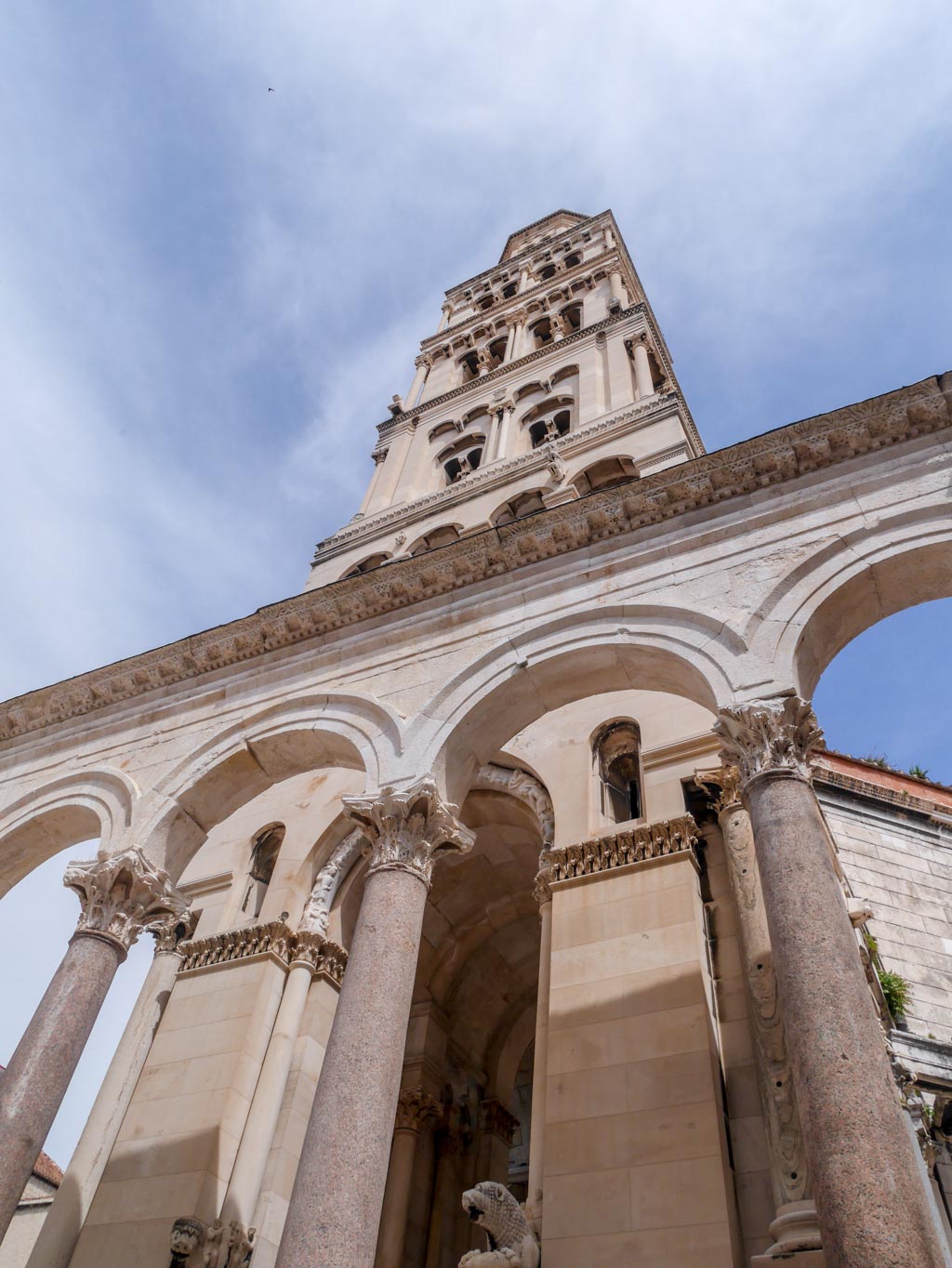 The Cathedral of St Dominus diocletians palace split croatia