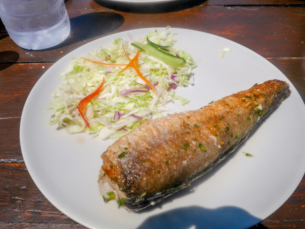 a simple lunch on elaphiti boat trip dubrovnik croatia