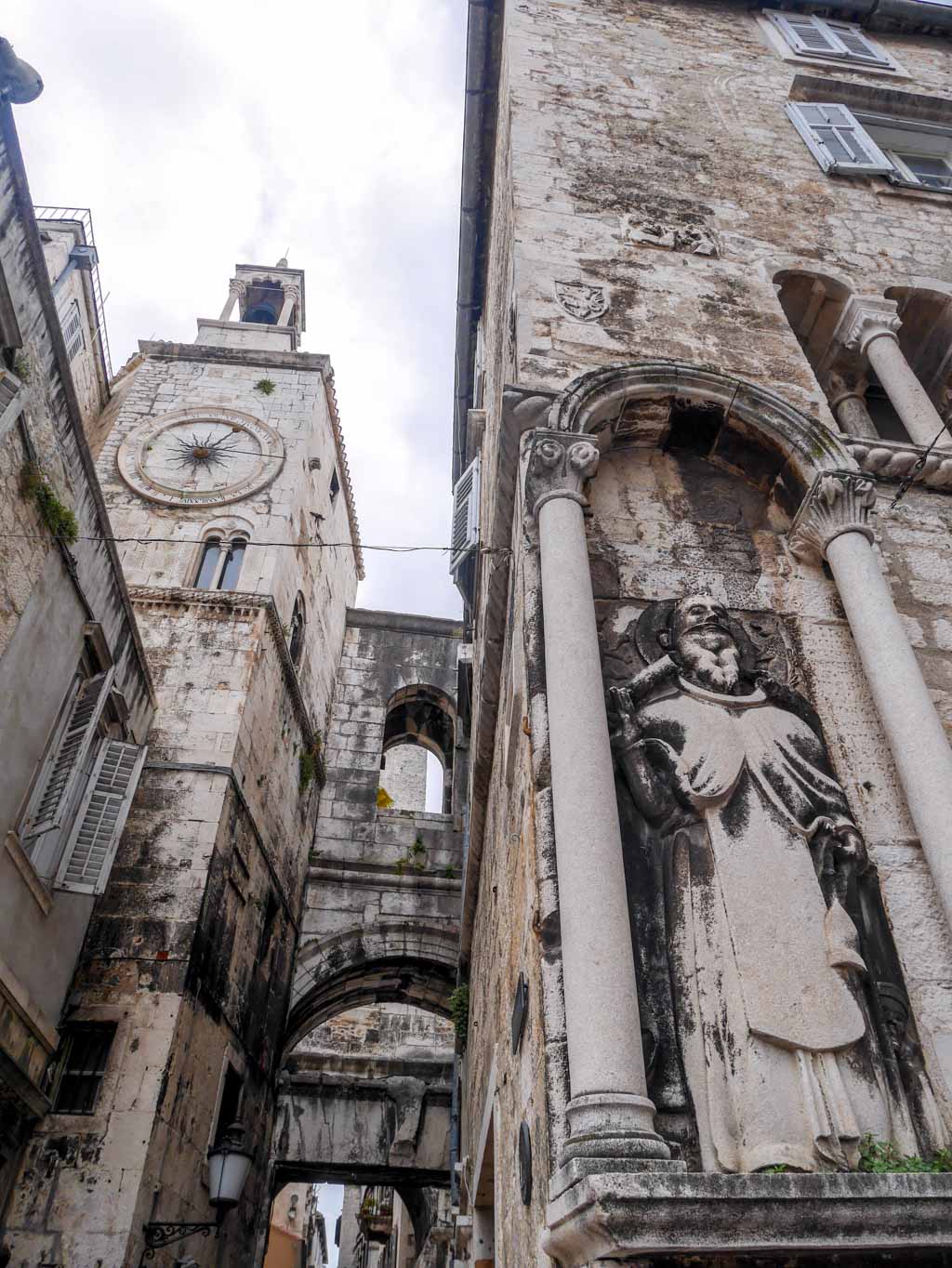 iron gate diocletian's palace split croatia
