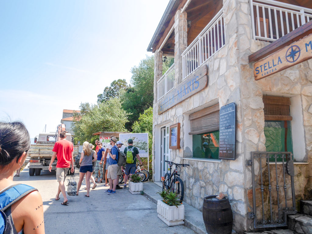 mljet island polace port croatia