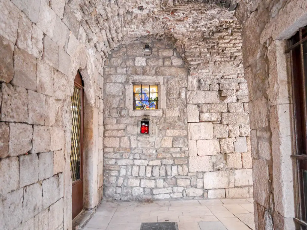 the golden gate diocletian's palace split croatia