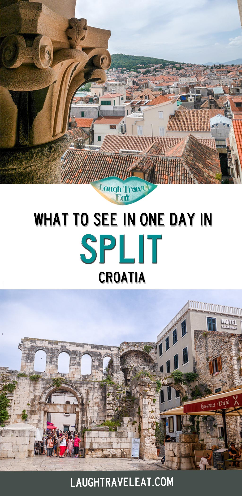 Split was home to a famous Roman Empire, and later a refuge place for many. It might be small, but there's certainly a lot to do and see in this Croatia seaside city #Split #Croatia