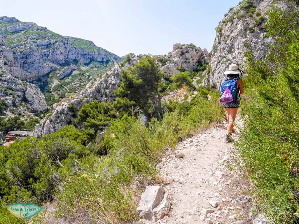 calanque de morgion path south of france | Laugh Travel Eat