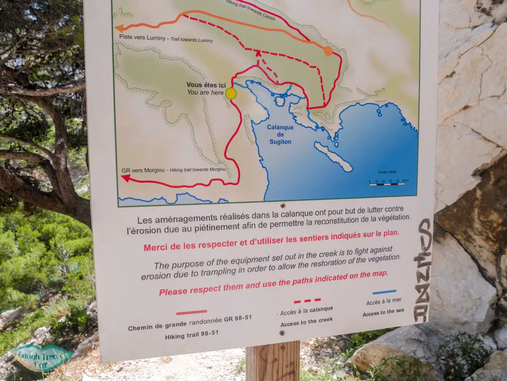 calanques national park map south of france | Laugh Travel Eat