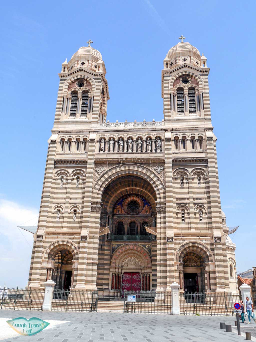 front of marseille cathedral marseille south of france | Laugh Travel Eat