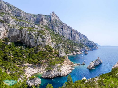 view of calanque de sugiton from calanque de sugiton to calanque de morgion | Laugh Travel Eat
