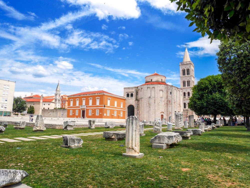 roman forum zadar croatia