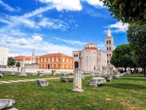 roman forum zadar croatia