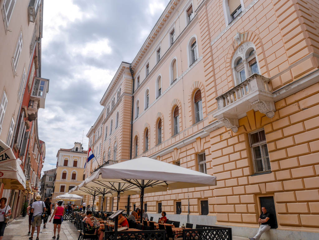 the people's square zadar croatia