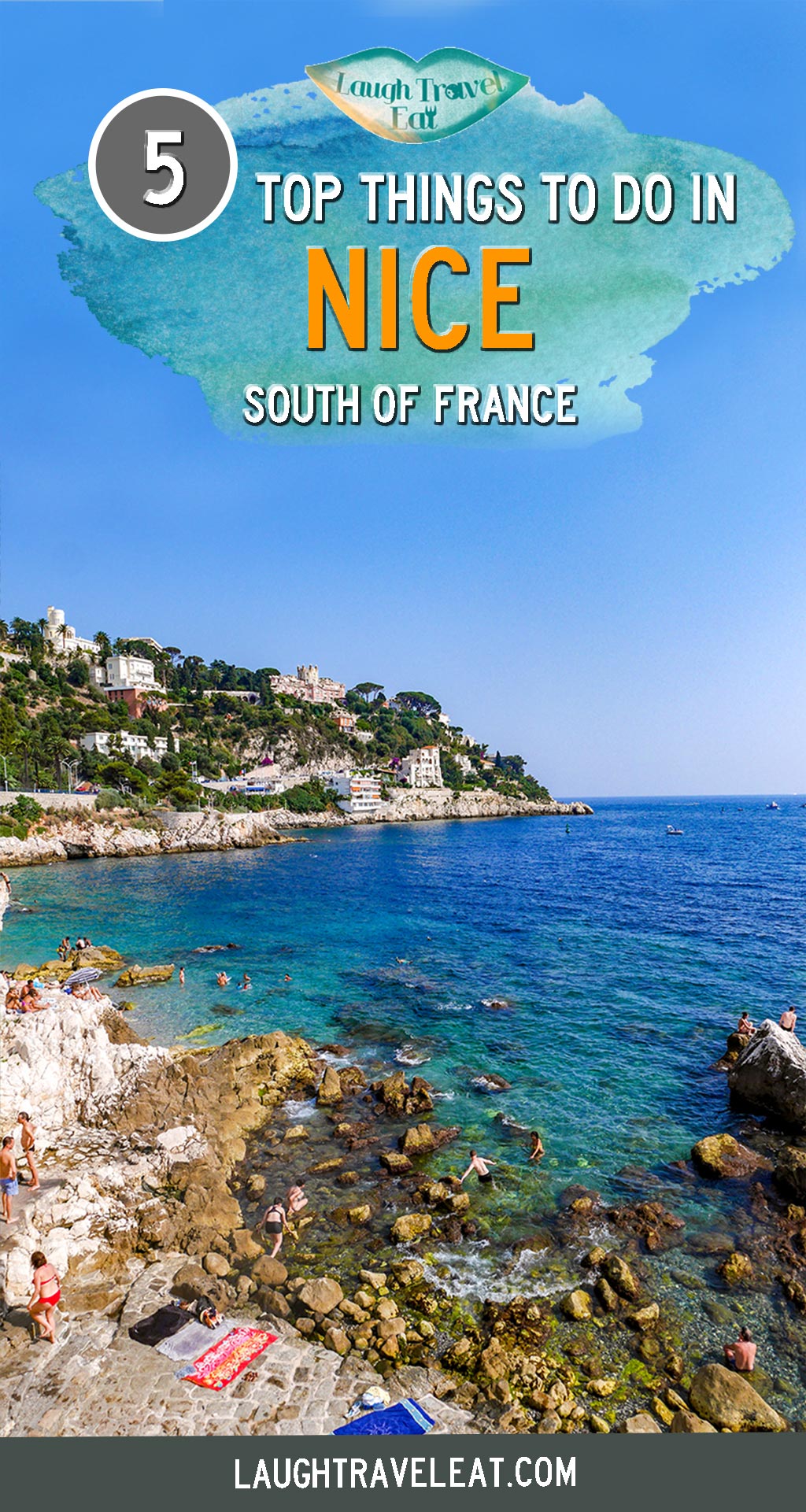 Nice, France has an urban beach, old town and plenty of other attractions - what should you see? Here are my top 5 of Nice for you: