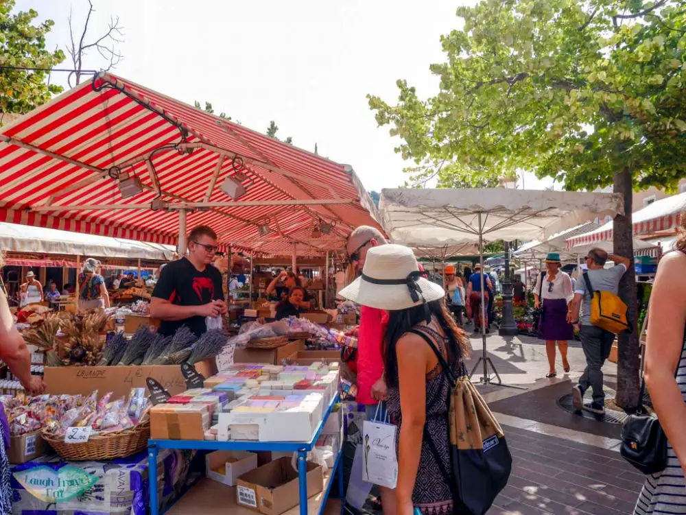 old town market nice south of france | Laugh Travel Eat