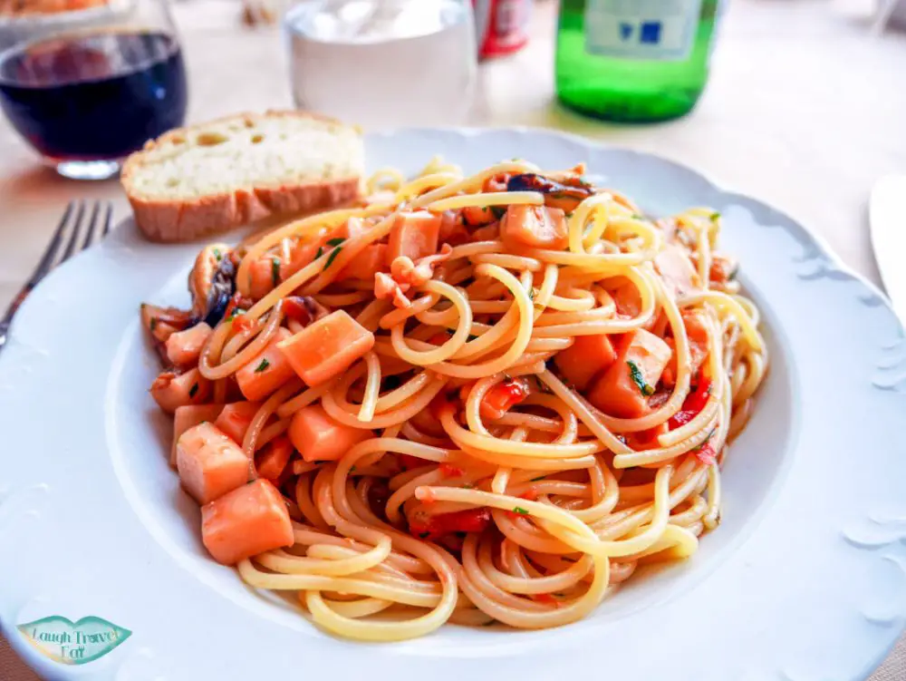 a dish at Ristorante Da Giovanni, Taormina | Laugh Travel Eat