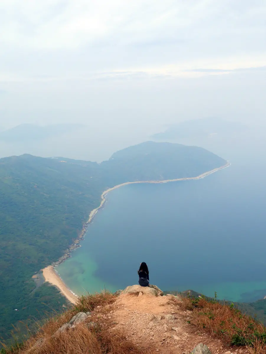 Sharp Peak, Sai Kung, Hong Kong. One of the most challenging hike of Hong Kong, it can lead you to some beautiful beaches in the remote part of Sai Kung