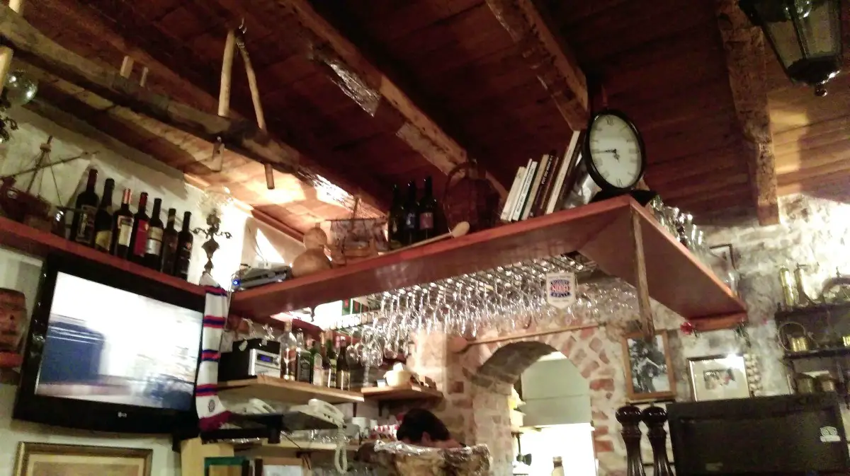 Interior of Konobo Matejuska in Split