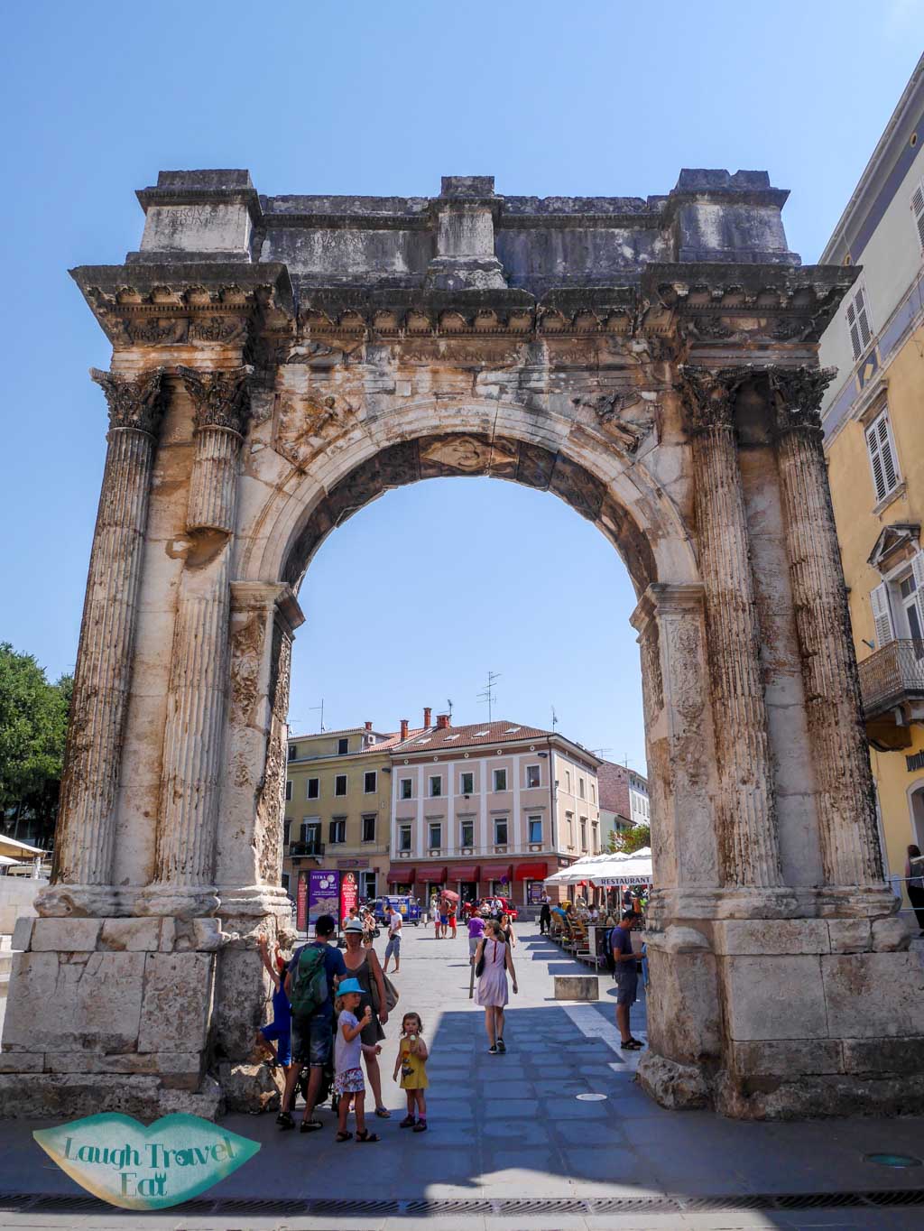 The-Triumphal-Arch-of-Sergius-Pula-Croatia-Laugh-Travel-Eat