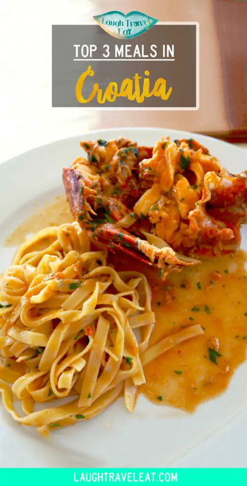 Top 3 meal in Croatia | Laugh Travel Eat