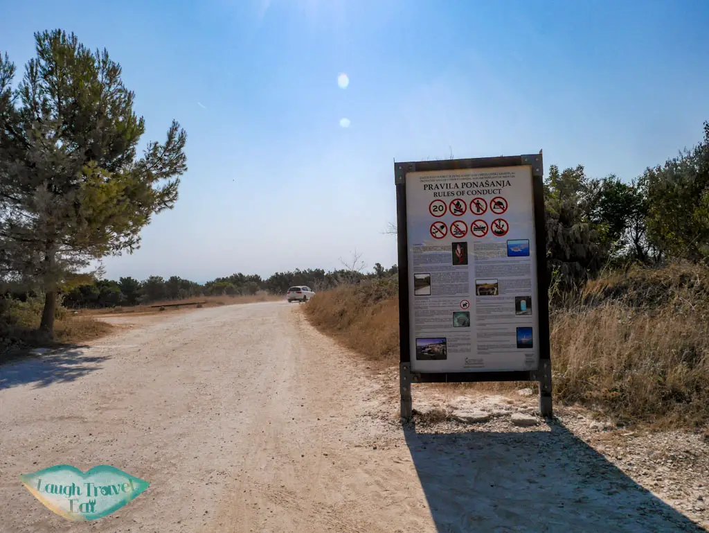 entrance-Kamenjak-national-park-Pula-Croatia-Laugh-Travel-Eat