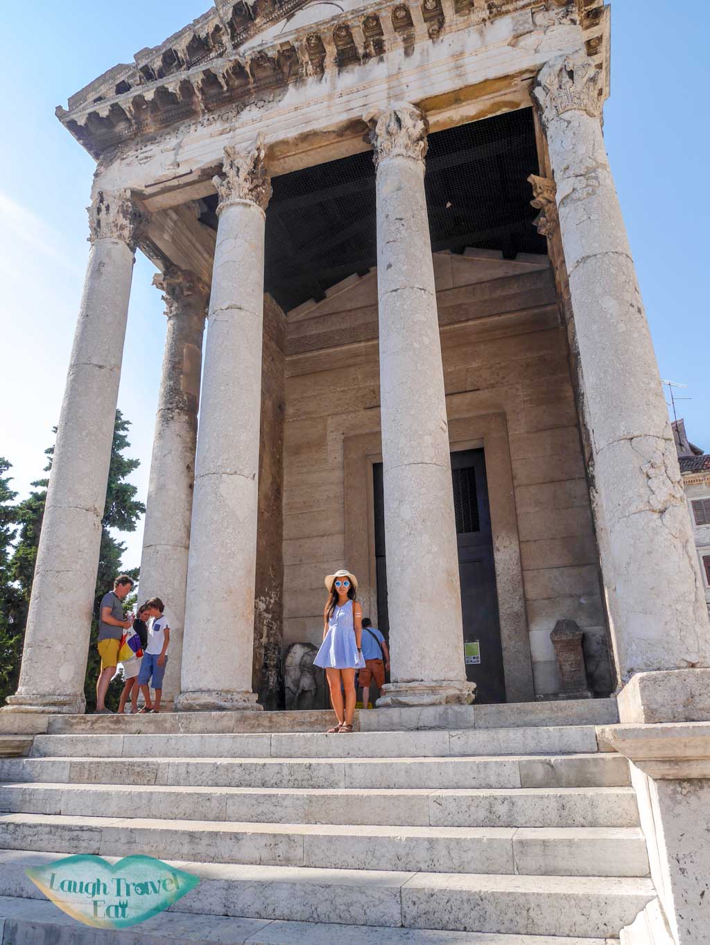 the-augustus-temple-Pula-Croatia-Laugh-Travel-Eat