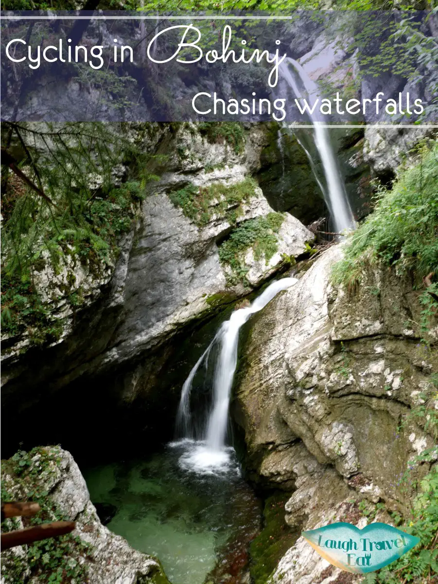 Cycling in Bohinj Chasing waterfalls | Laugh Travel Eat