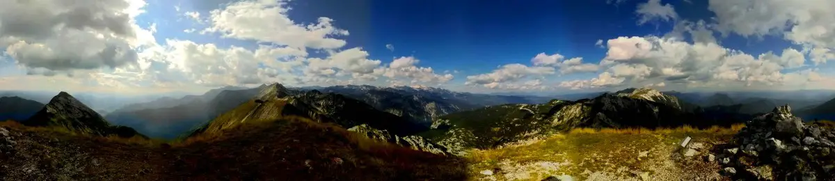 Panorama at Mount Vogel, Bohinj region, Slovenia | Laugh Travel Eat