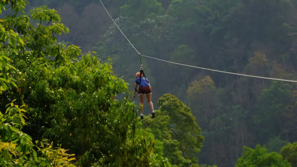Final 900m zip line at Skyline Adventure, Chiang Mai | Laugh Travel Eat