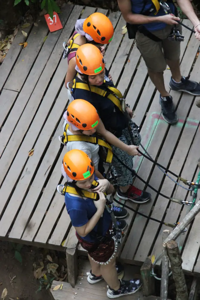 zip lining at Skyline Adventure, Chiang Mai | Laugh Travel Eat