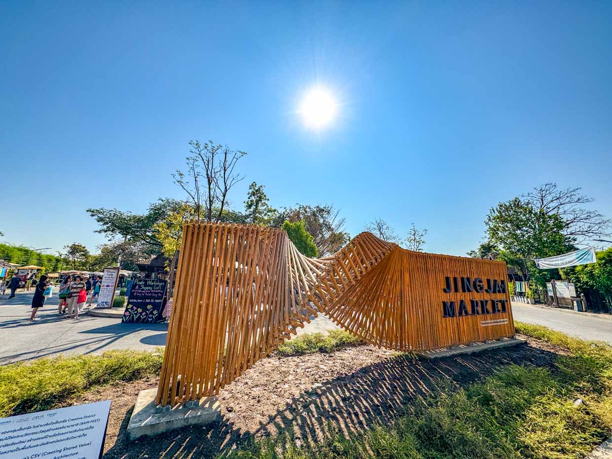 Jingjai market Chiang Mai Thailand - laugh travel eat