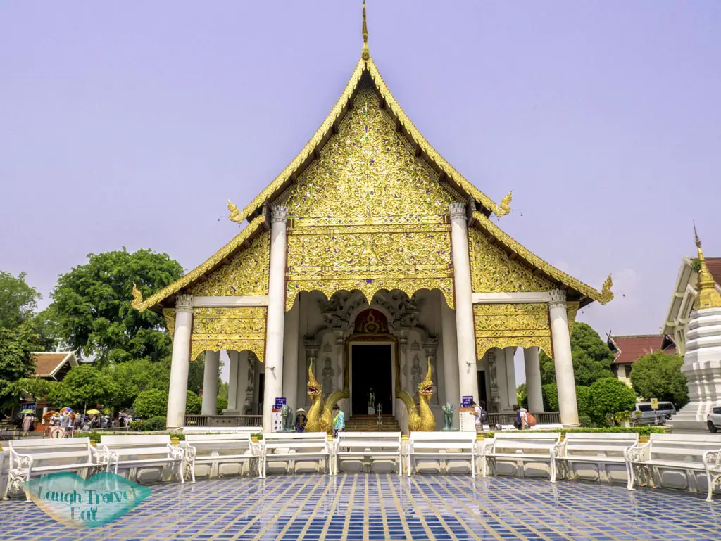Wat Ho Tham in the Wat Chedi Luang temple complex, Chiang Mai, Thailand | Laugh Travel Eat