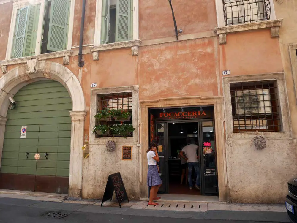 Focacceria Ponte Pietro, Verona, Italy | Laugh Travel Eat