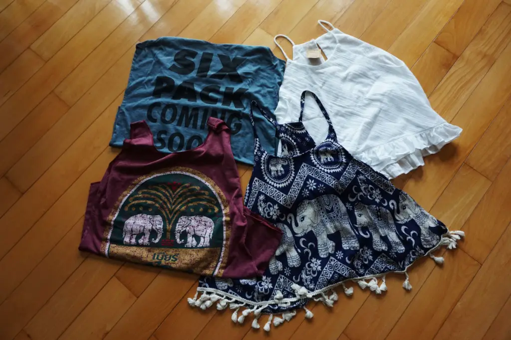 tops purchased in night markets in Chiang Mai | Laugh Travel Eat
