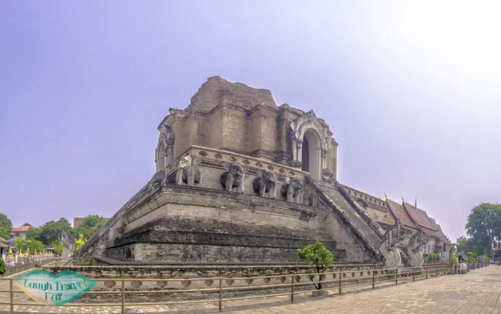 Wat Chedi Luang, Chiang Mai, Thailand | Laugh Travel Eat