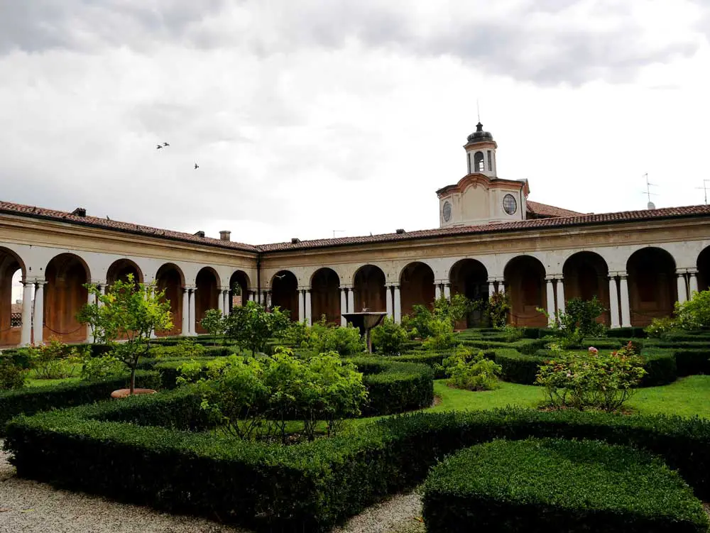 The inner courtyard the Hall of Rivers faces, Ducal Palace, Mantua, Italy | Laugh Travel Eat