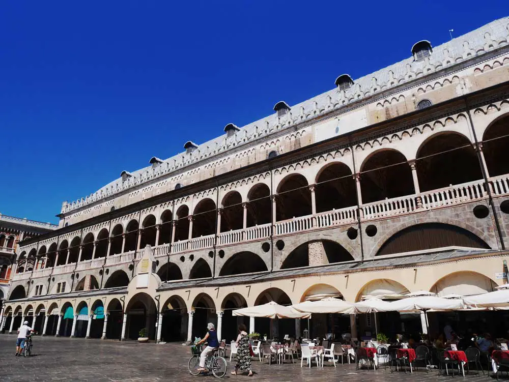 The old and dated exterior of Palazzo della Ragione, Padua, Veneto, Italy | Laugh Travel Eat