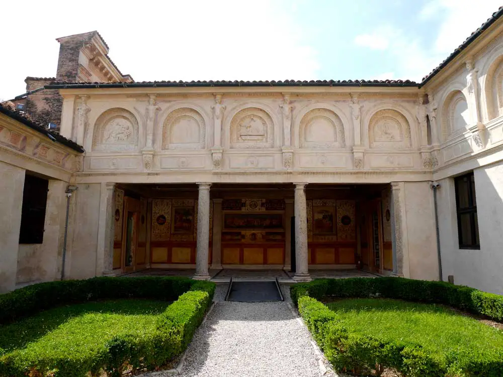 External wing of Palazzo Te, Mantua, Italy | Laugh Travel Eat