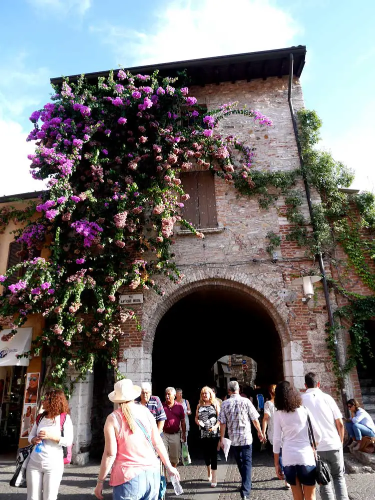 Medieval building at Sirmione, Italy | Laugh Travel Eat