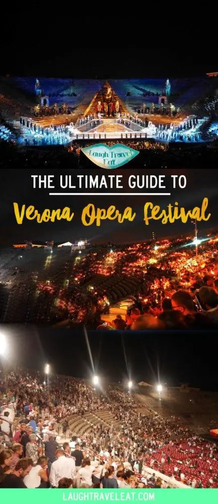 Every fall Verona Amphitheater hosts an Opera Festival putting on shows from Romeo and Juliet to Aida. Here's how to get tickets, what to expect, and other tips! #Opera #Verona #Italy