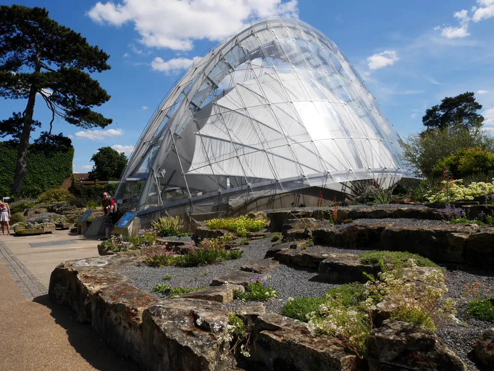 Alpine House's signature shape, Kew Garden, London, UK | Laugh Travel Eat