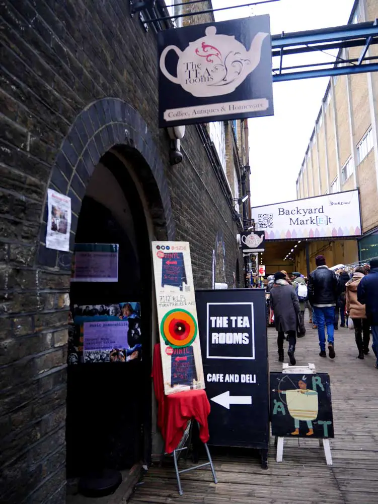 More quirky little market in Brick Lane, East London, UK | Laugh Travel Eat