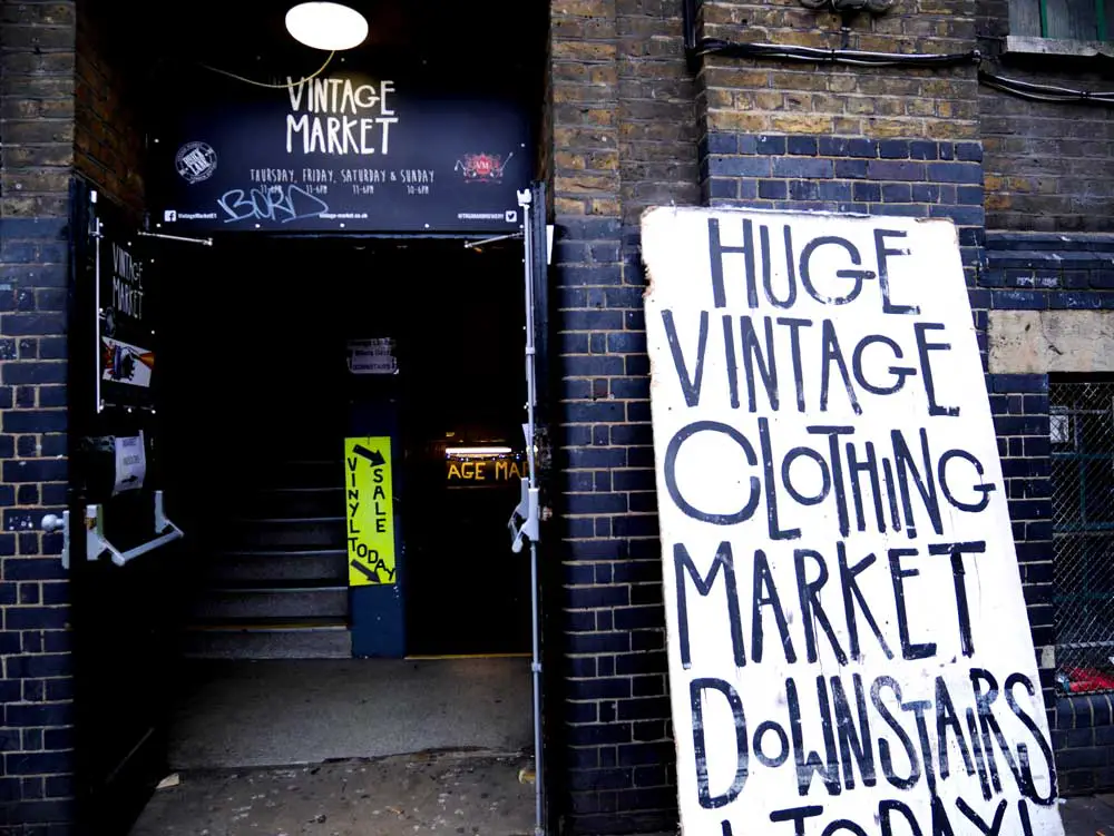 Vintage Market in Brick Lane, East London, UK | Laugh Travel Eat