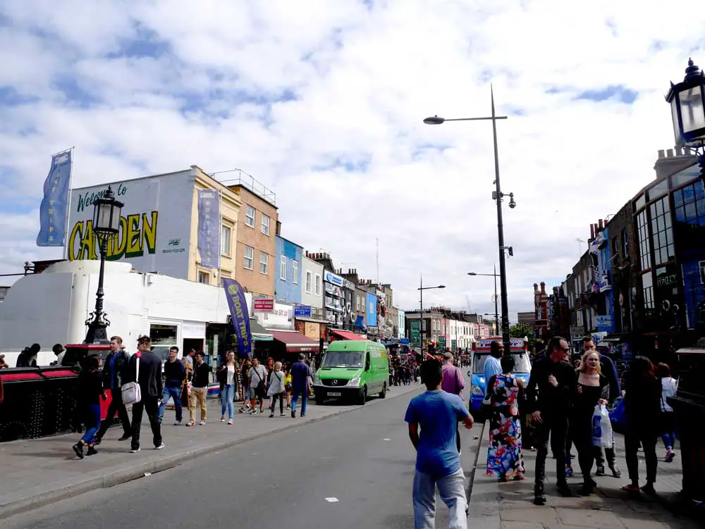 Camden Town is no strangers to colourful houses as well!, Camden Town, London, UK | Laugh Travel Eat
