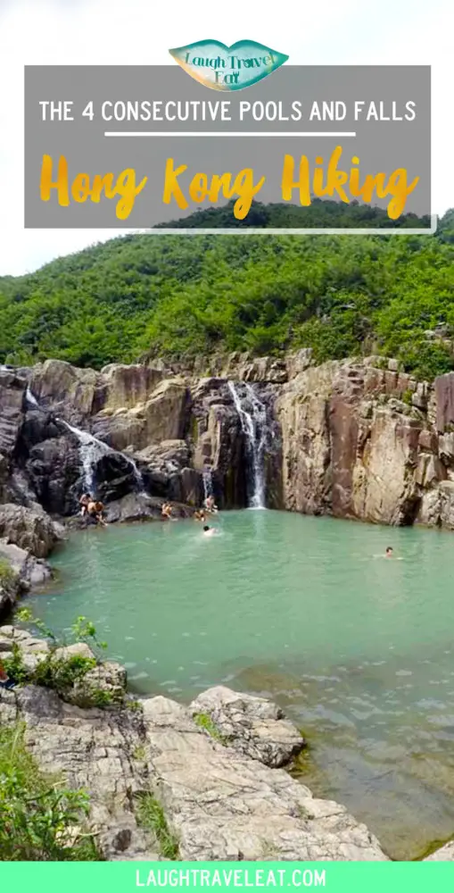 4 consecutive pools and falls, Hong Kong Hiking | Laugh Travel Eat
